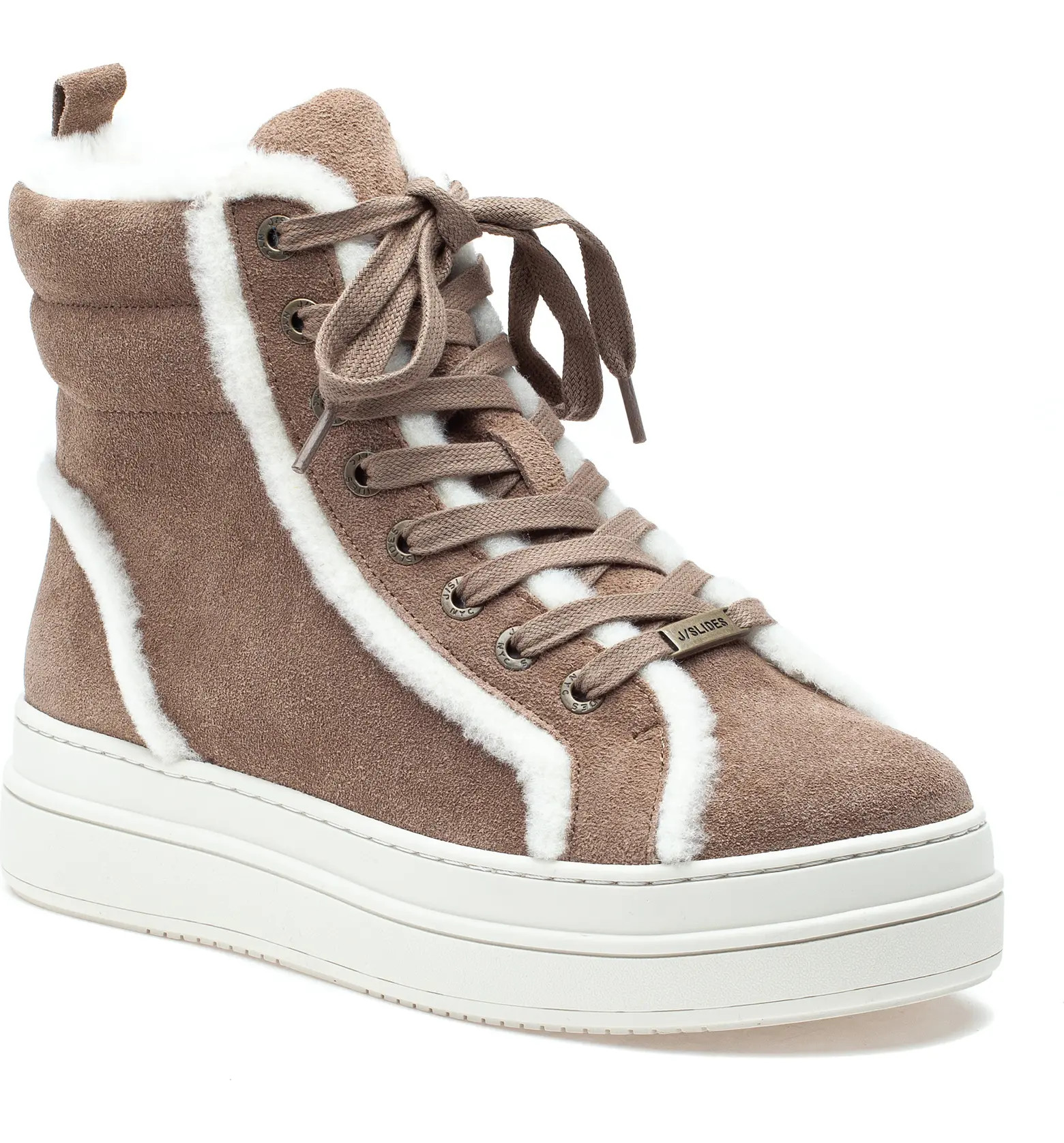 Faux-fur piping adds a warm and wintry finish to an old-school-inspired and chunky-soled bootie. | Nordstrom