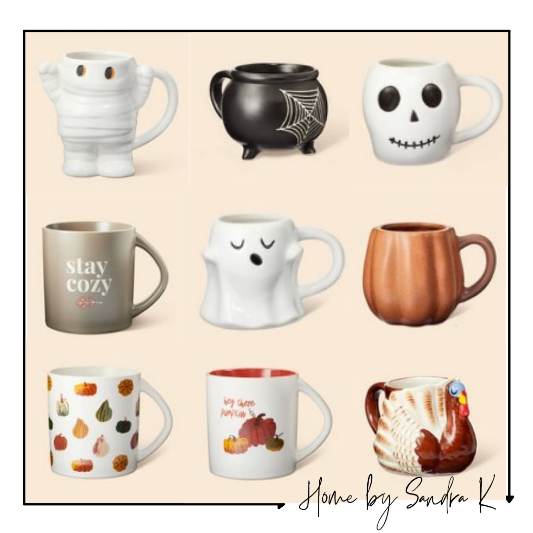 Mugs for Fall Fun 

#LTKhome #LTKSeasonal #LTKHalloween