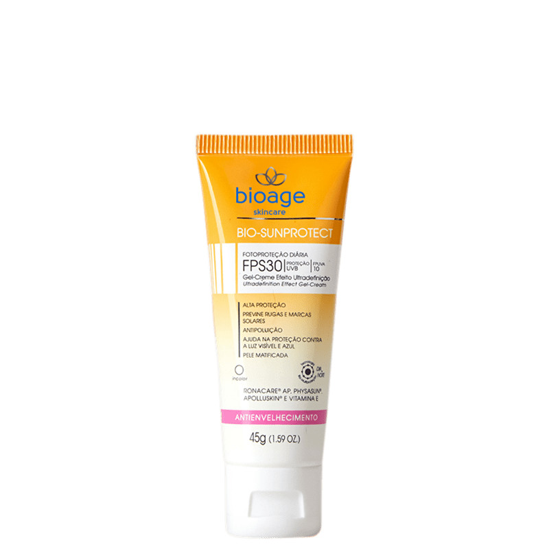 Bioage Bio-SunProtect Antienvelhecimento FPS30 Translúcido
        
            
               ... | Beleza Na Web (BR)