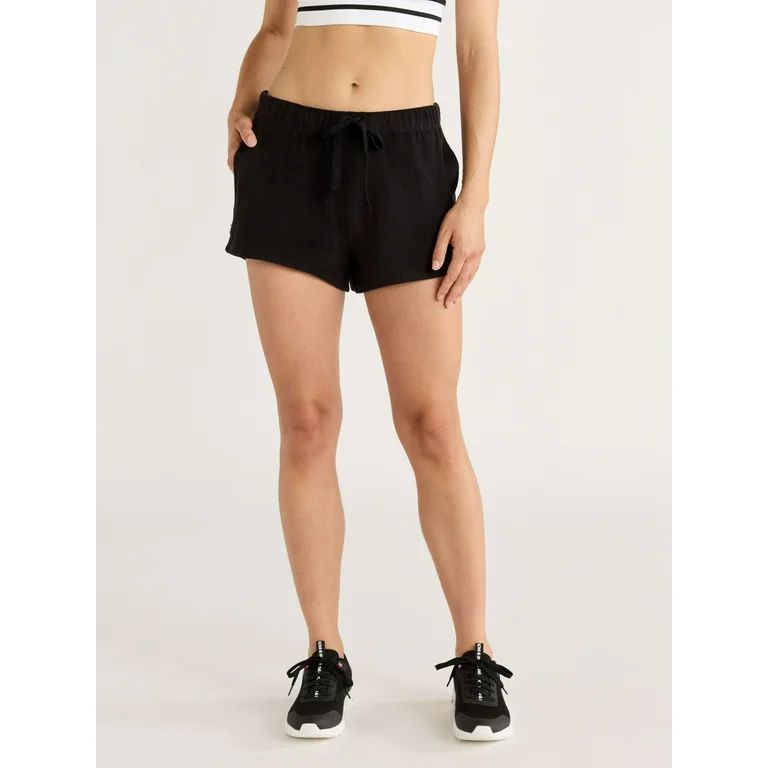 Love & Sports Women's Terry Shorts, 3” Inseam, Sizes XS-XXXL | Walmart (US)