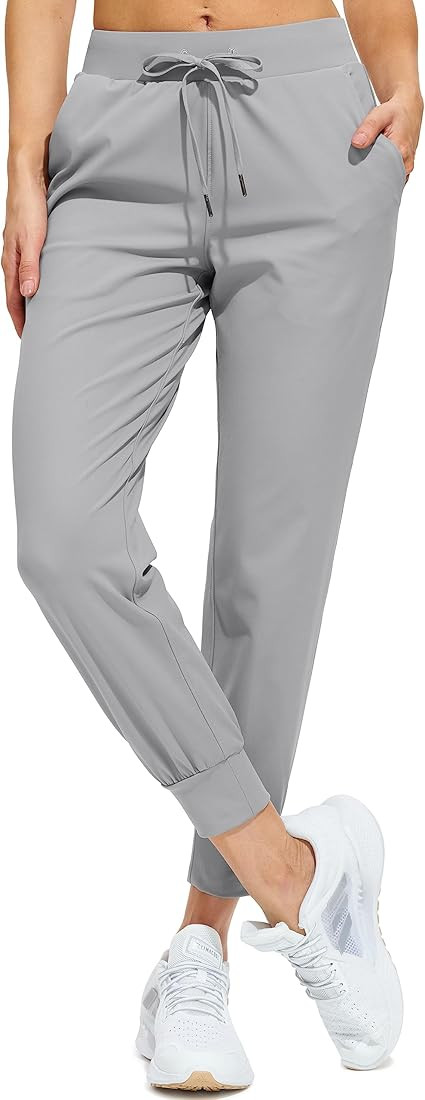 Libin Women's Joggers Pants Lightweight Running Sweatpants with Pockets Athletic Tapered Casual P... | Amazon (US)