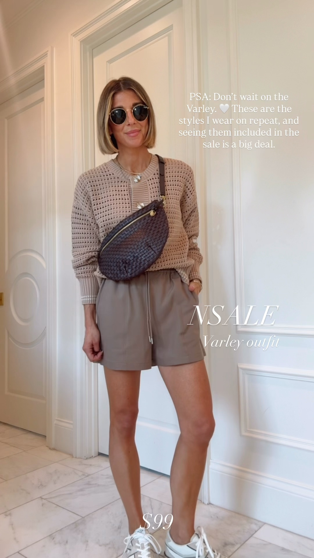 The Varley from the #nsale is so good! I'm wearing small in tops and xs in bottoms