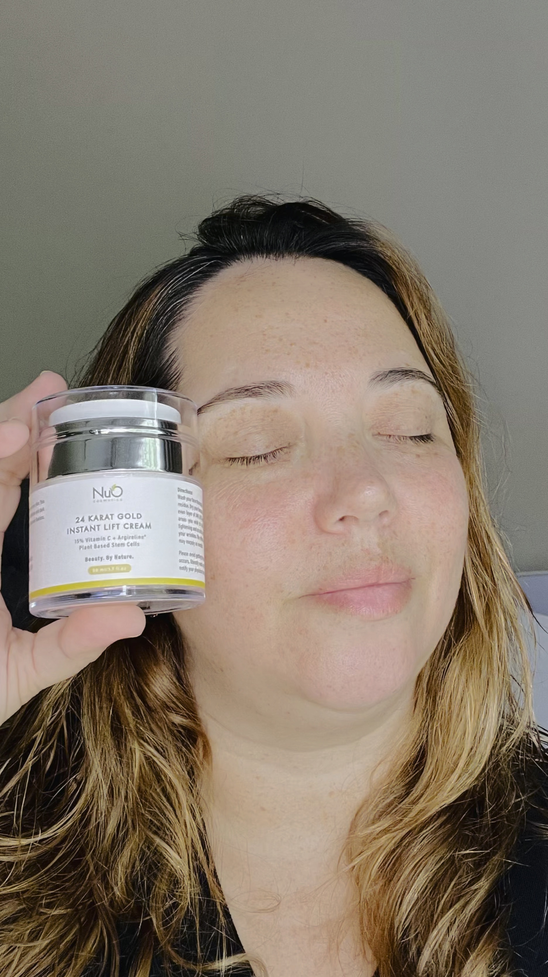 nuorganic Instant Lift Face Cream with 24k Gold - Daily Moisturizer for Glowing and Tighter Skin in 7 Days 

#LTKBeauty #LTKOver40