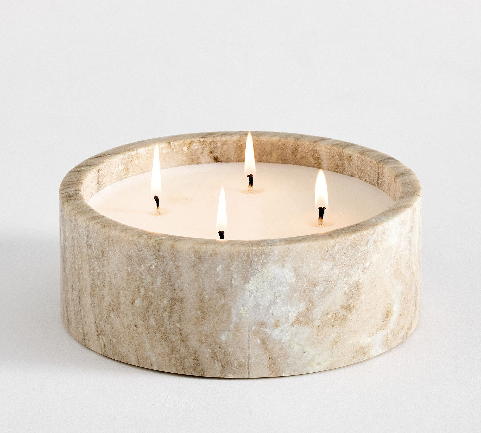Marble Candle - Ginger Cider | Pottery Barn (US)