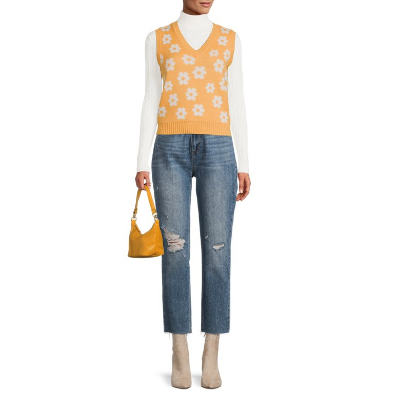 No Boundaries Juniors Sweater Vest | Walmart (US)