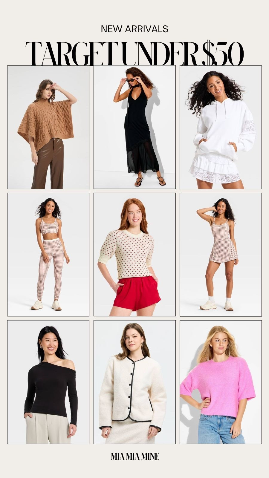 Target new arrivals
Spring activewear under $50
Valentine’s Day outfit ideas


#LTKActive #LTKSeasonal #LTKValentine