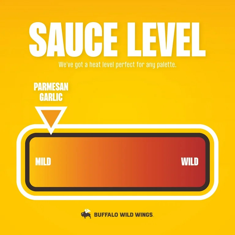Buffalo Wild Wings Parmesan Garlic Sauce, 12 fl oz | Walmart (US)
