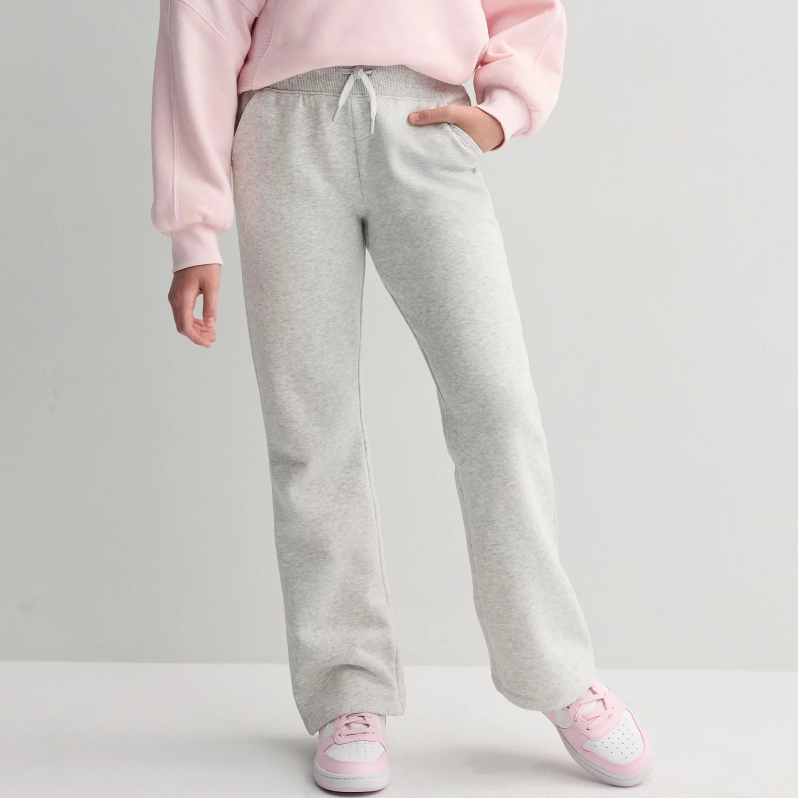 Girls 7-20 Tek Gear® Fleece Flare Pants in Regular & Plus Size | Kohl's