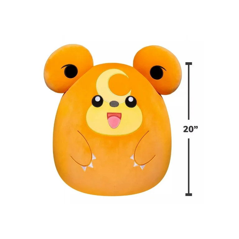 Pokémon Teddiursa Squishmallows 20" Exclusive Limited Edition Kellytoy Plush | Walmart (US)