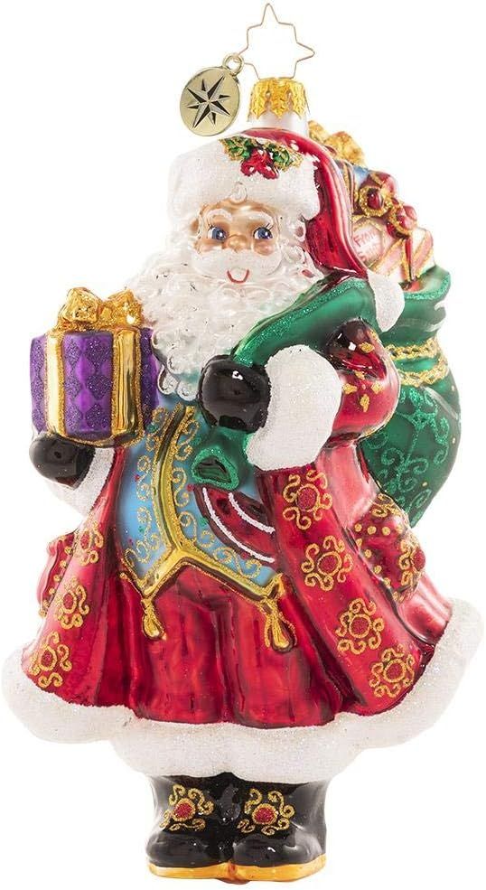 Christopher Radko Hand-Crafted European Glass Christmas Decorative Figural Ornament, Top-Shelf Tr... | Amazon (US)