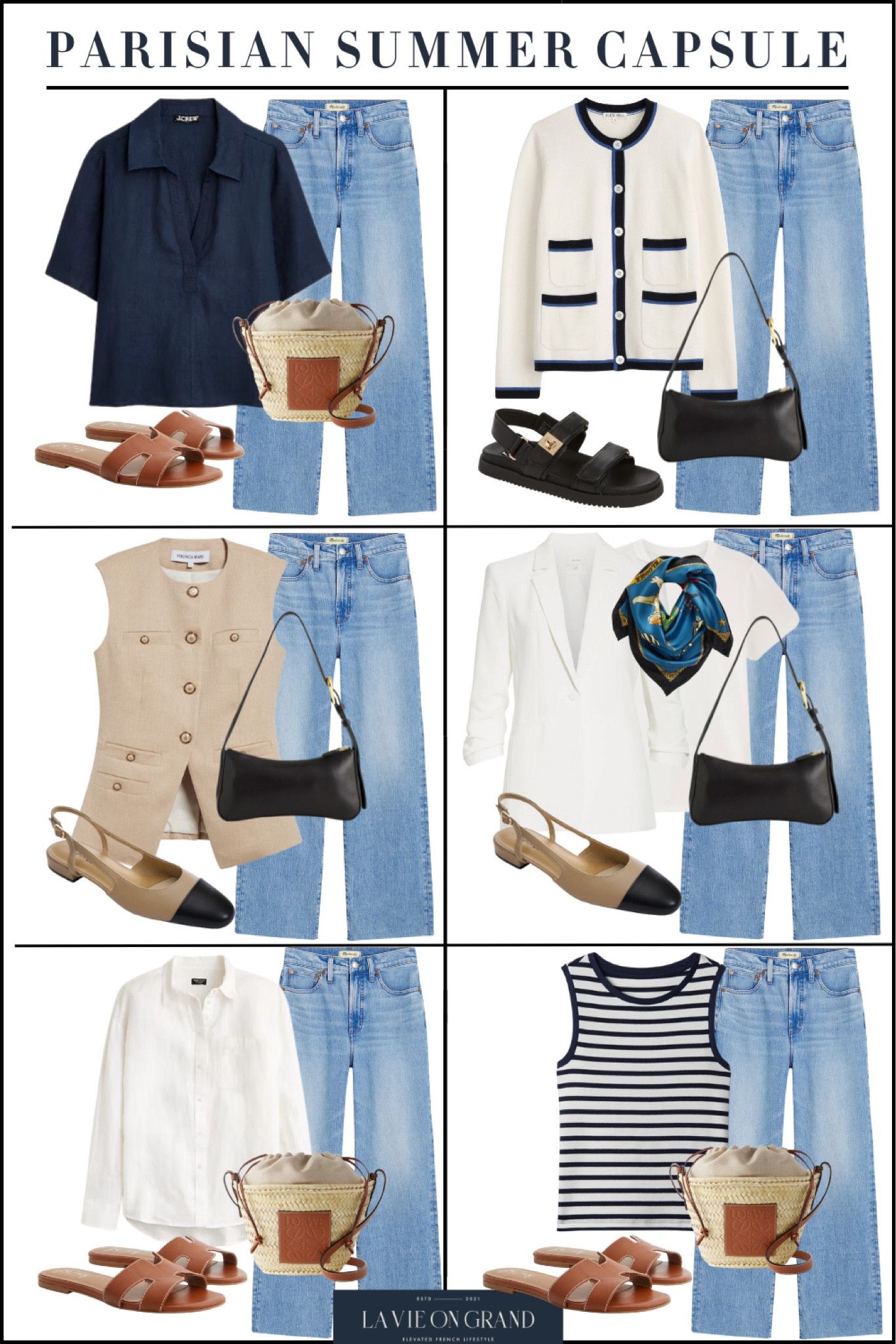 Summer Capsule 
Parisian Inspired
Summer Looks 


#LTKOver40 #LTKSeasonal #LTKStyleTip