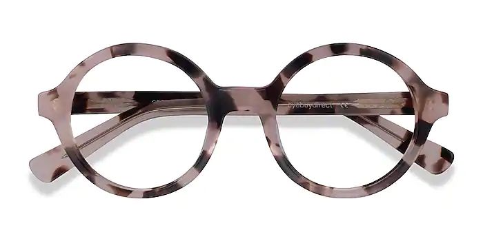 Groove Round Ivory Tortoise Glasses for Women | EyeBuyDirect | EyeBuyDirect.com