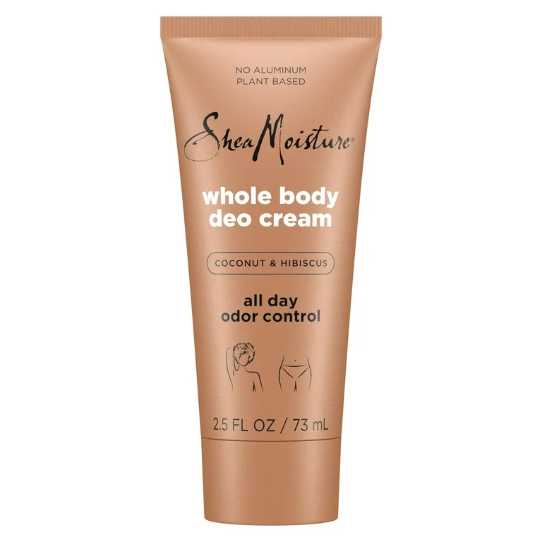 SheaMoisture Plant Based Women's Deodorant Cream Coconut & Hibiscus, 2.5 oz - Walmart.com | Walmart (US)