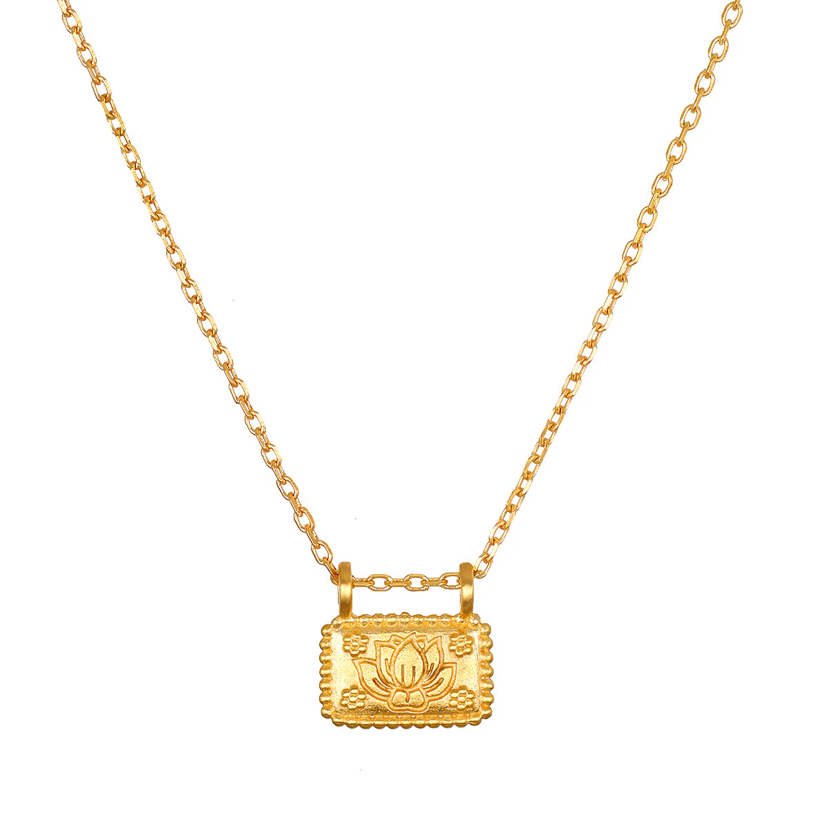 Dawn of Renewal Lotus Necklace | Satya Jewelry