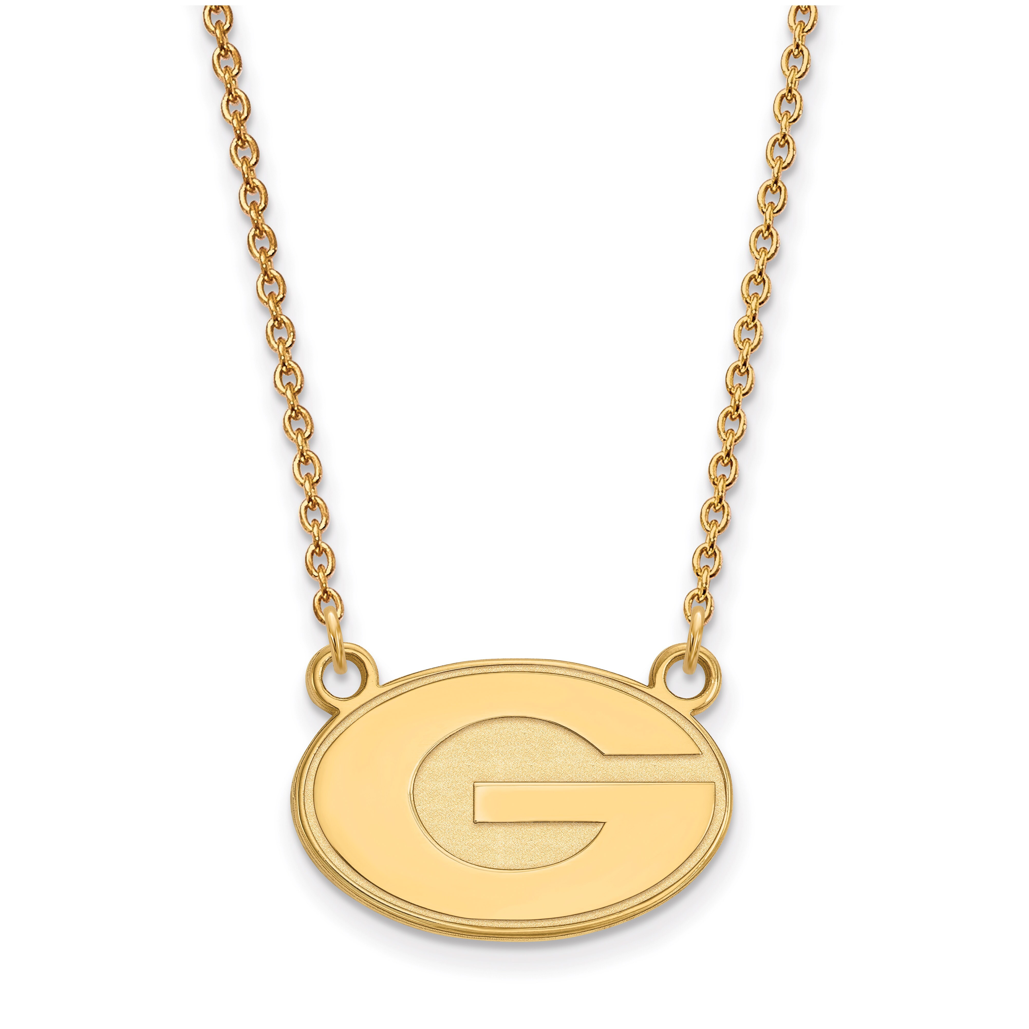 Georgia Bulldogs Women's Gold Plated Pendant Necklace | Fanatics