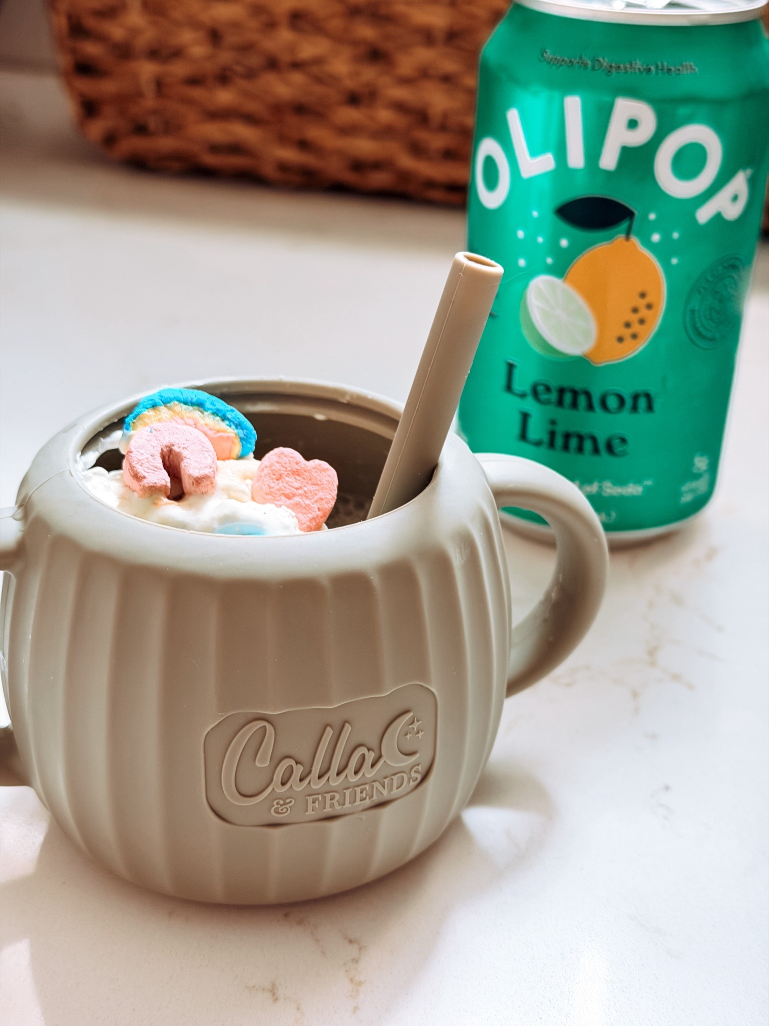 A fun little St Patrick’s Day treat for the kiddos in our favorite cup! Vanilla ice cream + lemon lime Olipop + whipped cream + marshmallows! So easy and cute, and my kids loved it!

#LTKSeasonal #LTKmomlife #LTKKids