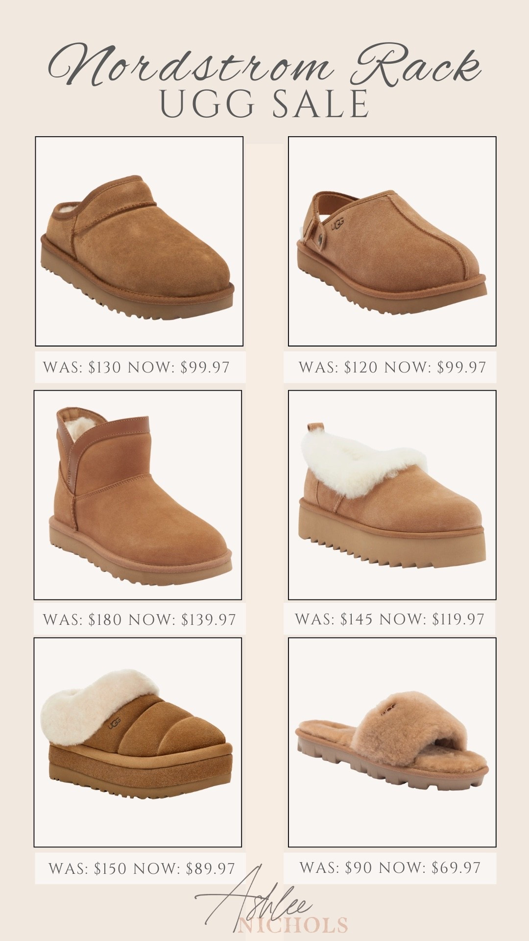 Nordstrom Rack Ugg sale!

Sherpa boots, Sherpa slippers, winter shoes, Ugg clogs 

#LTKSaleAlert #LTKSeasonal #LTKHoliday