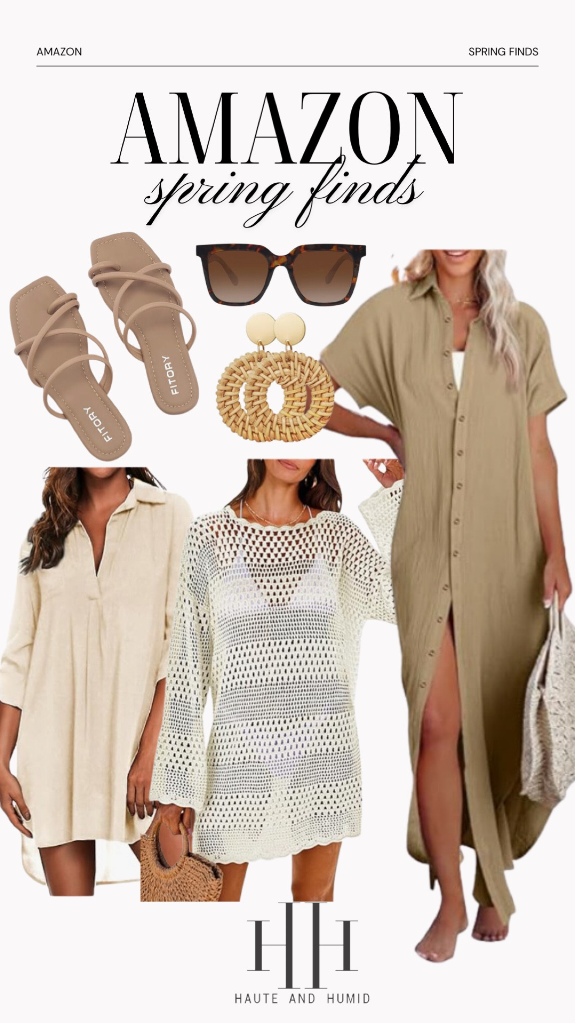 Loving these neutral spring finds from Amazon. The best spring dresses, swimsuit coverups, and sandals for spring! 

#LTKStyleTip #LTKSeasonal #LTKFindsUnder50