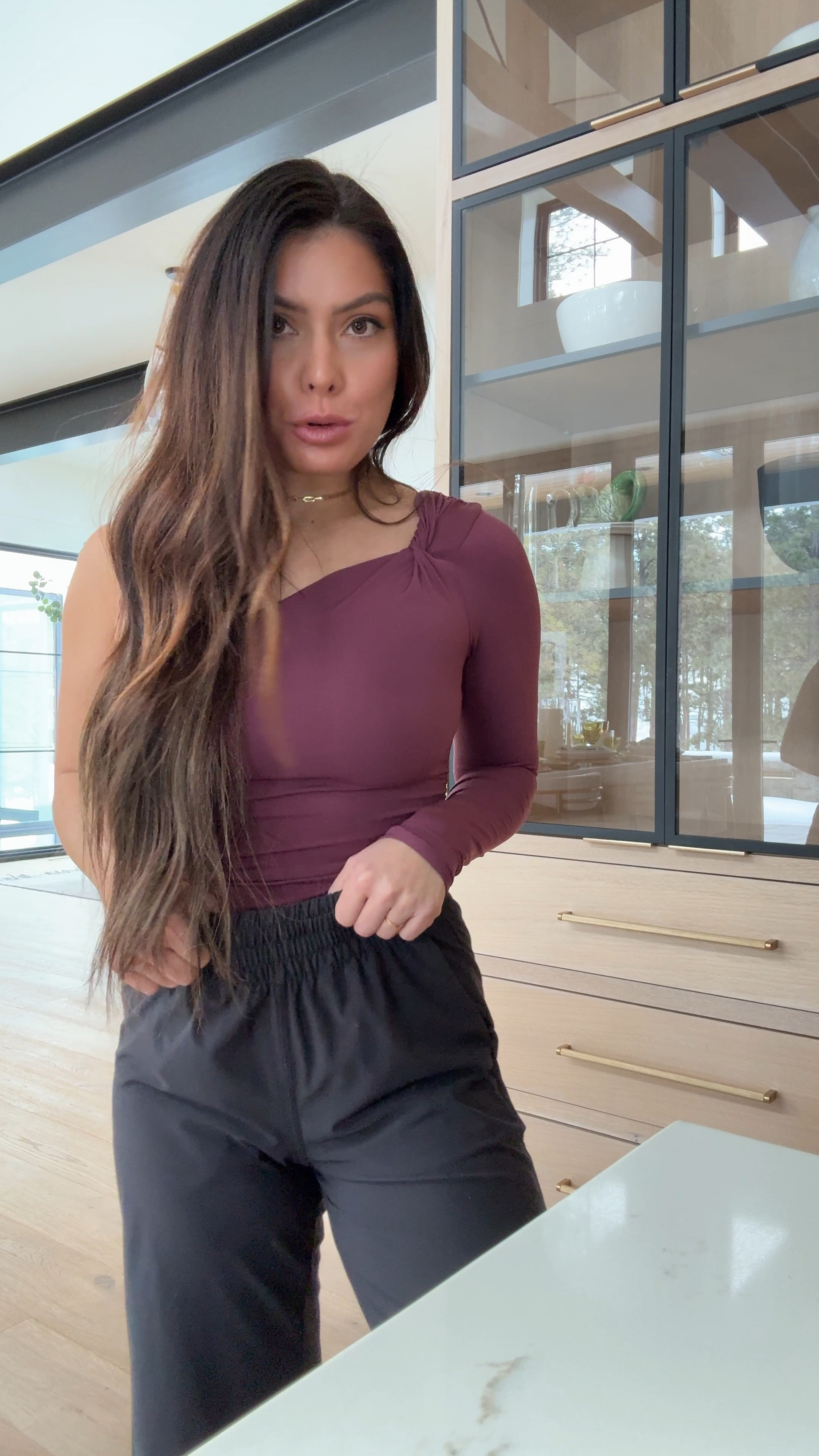 Wearing an extra small on the top and an extra small on the bottoms. Can’t go wrong with these Abercrombie bodysuits there. They are really comfortable than these Villa bottoms I own in every color. 

#LTKstyletip #LTKhome #LTKVideo