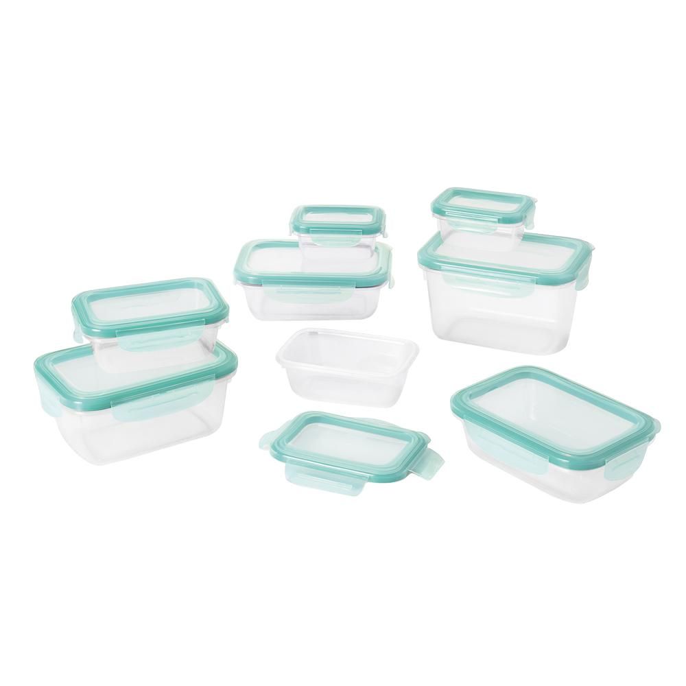 Good Grips 16-Piece Smart Seal Plastic Container Set | The Home Depot