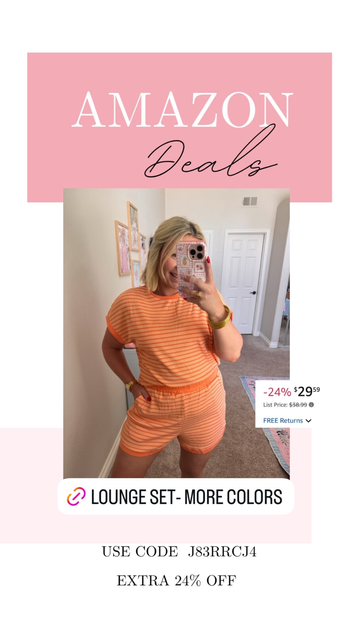 Comfy striped lounge set still on Deal for 28% off!!

#LTKSeasonal #LTKMidsize #LTKSaleAlert