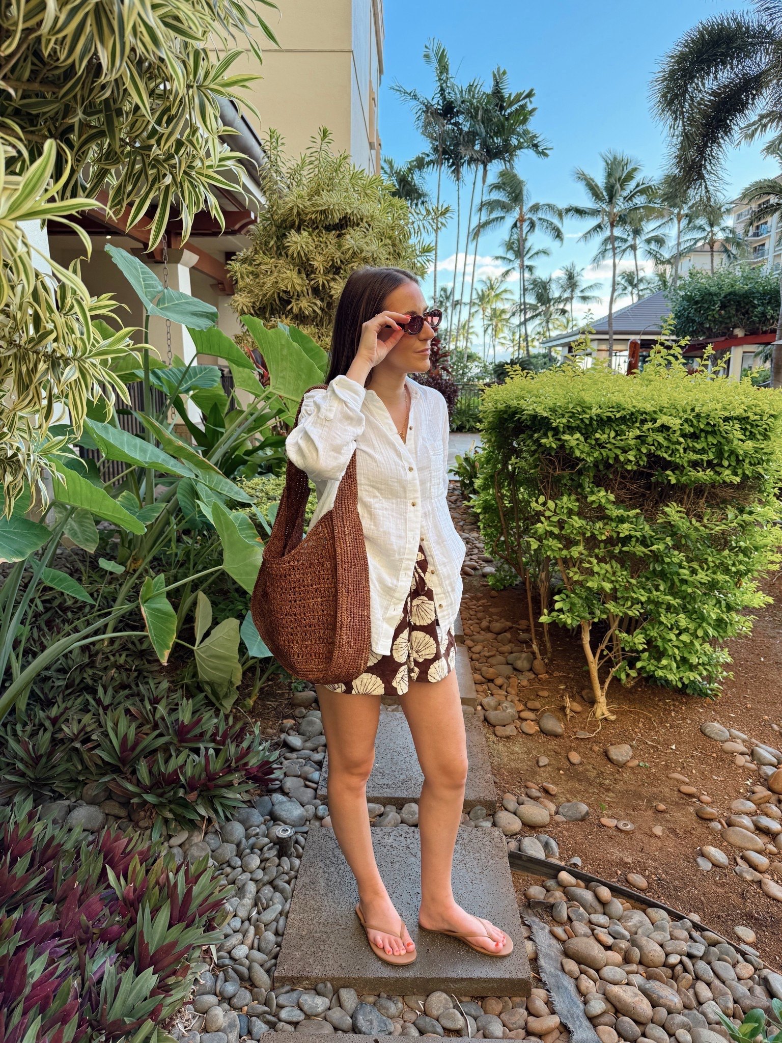 Casual summer outfit☀️ the print on these shorts is so fun and beachy!



#LTKStyleTip #LTKSummerEdit