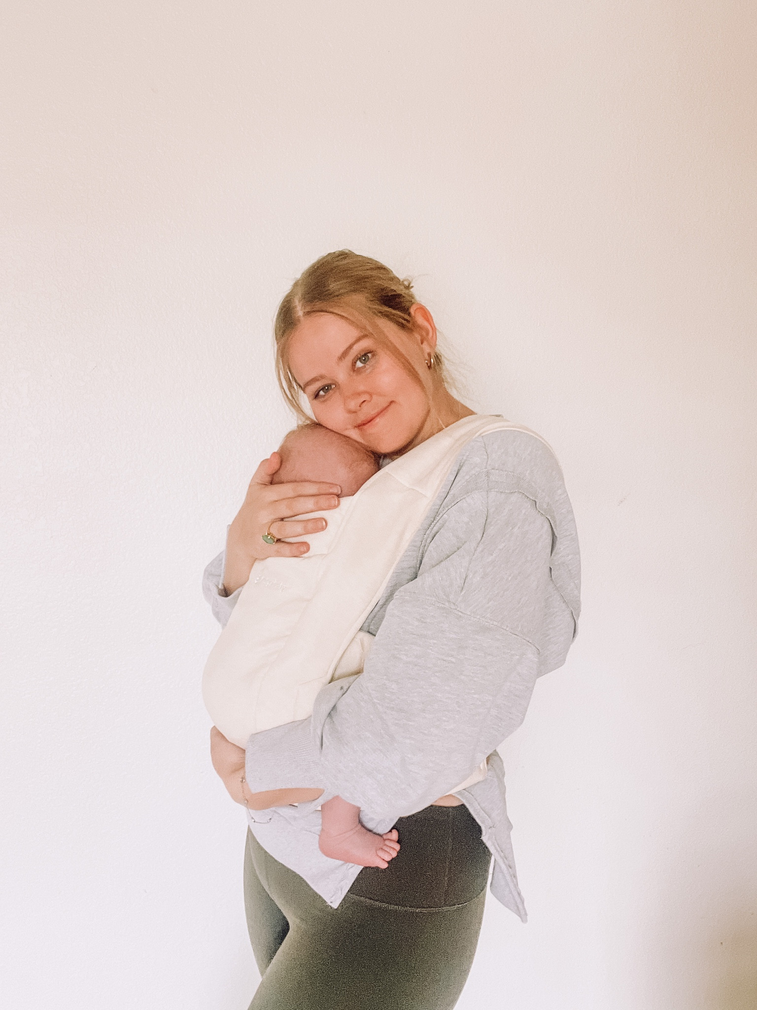 my favorite carrier rn for my newborn! More structured than a wrap or sling but still cozy.  7-25 pounds, Faces in and out! 

#LTKfamily #LTKbump #LTKbaby