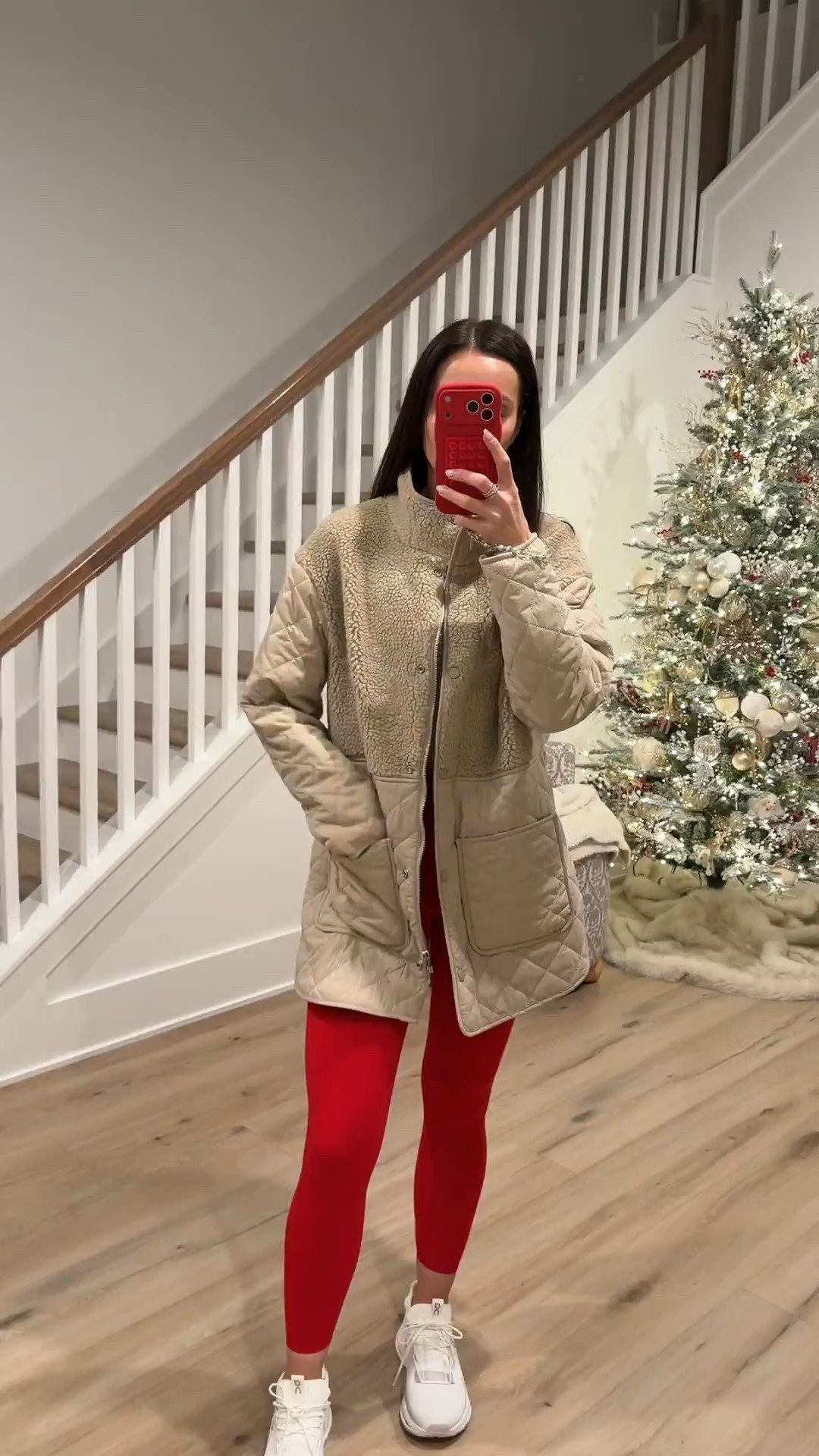 Activewear, fall outfits, cozy sherpa jacket, annabrstylee

#LTKActive #LTKSeasonal #LTKOver40