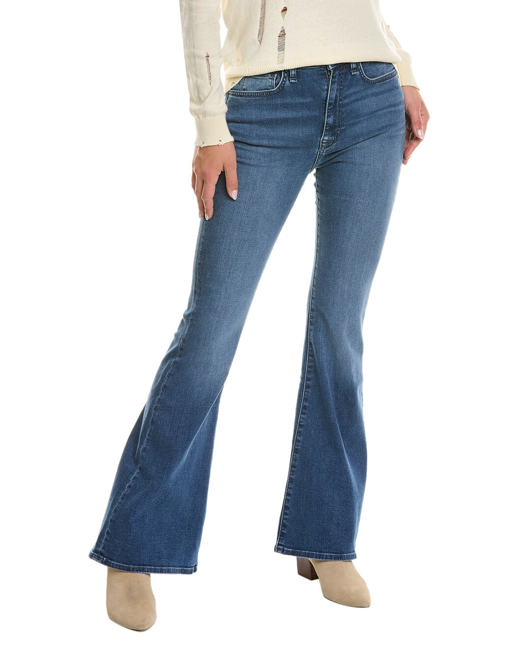 Heidi Beverly High-Rise Flare Jean | Rue La La