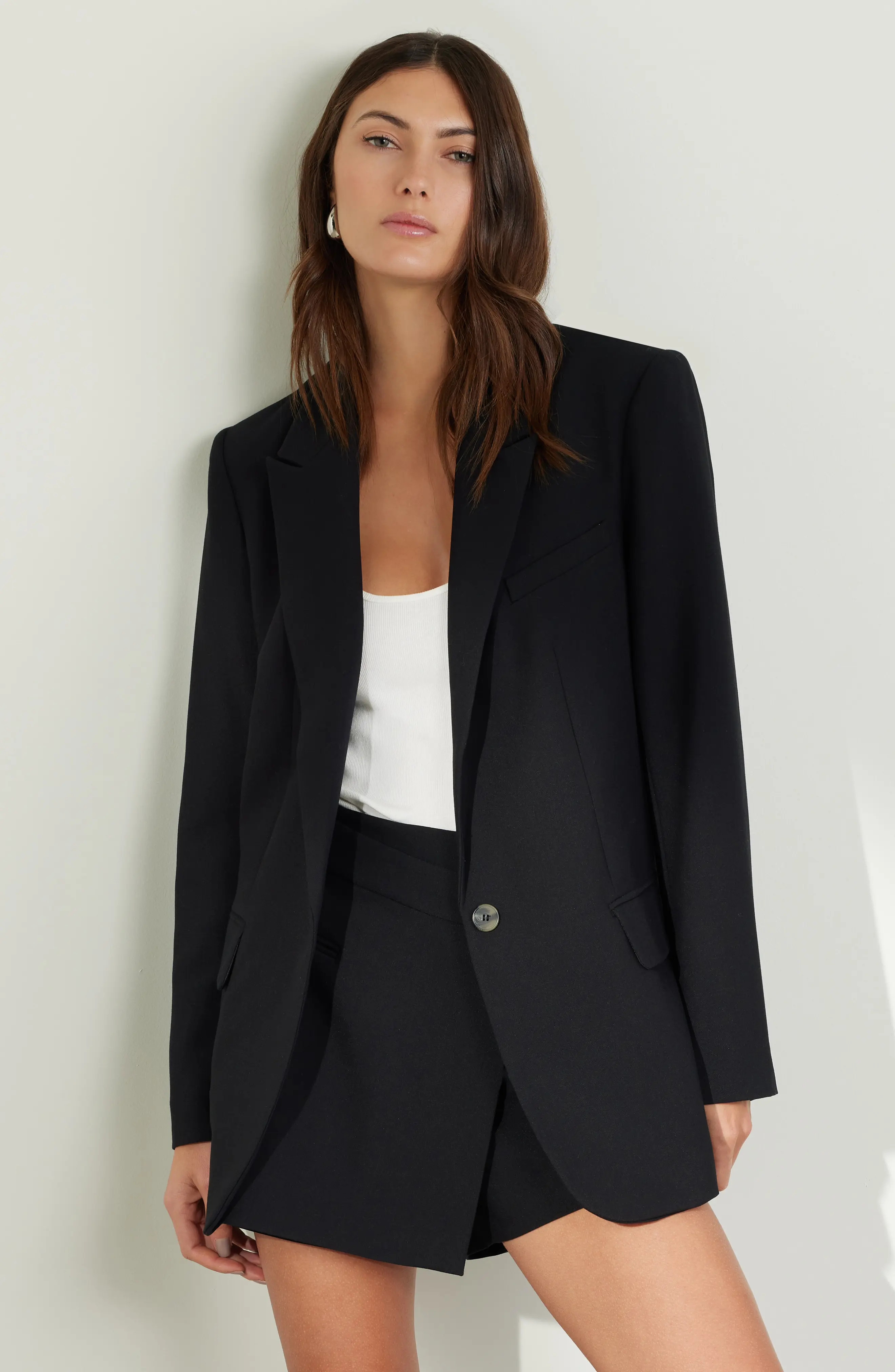 Open Edit The Icon Blazer in Black at Nordstrom, Size X-Small | Nordstrom