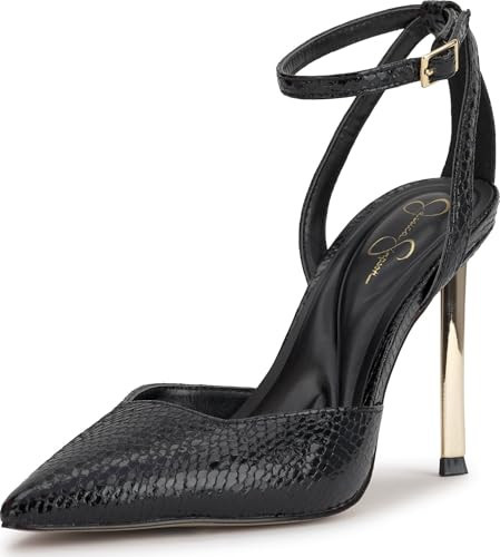 Jessica Simpson Kalynia Pointed Toe Pump, Black, 6 | Amazon (US)