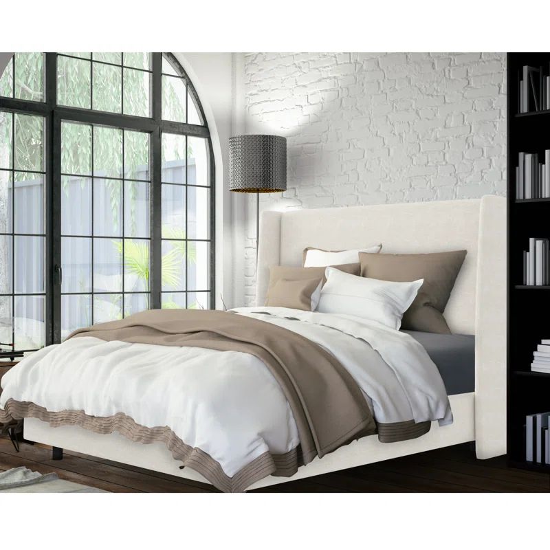 Alrai Upholstered Low Profile Standard Bed | Wayfair North America