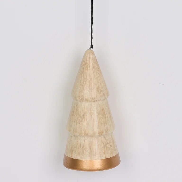 Ceramic Brown Tree Christmas Ornament, 5", by Holiday Time | Walmart (US)