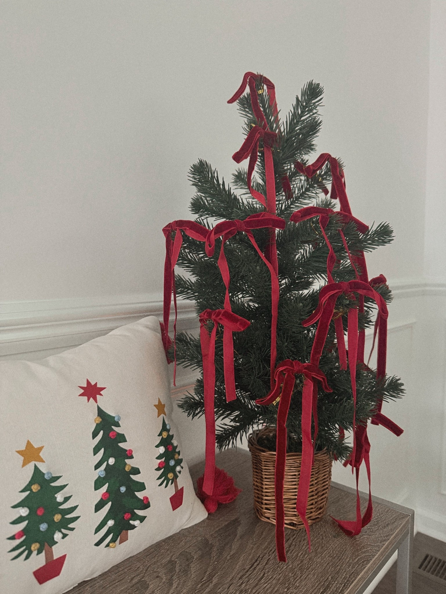 Mini target Christmas tree! 

#LTKHome #LTKSeasonal #LTKHoliday