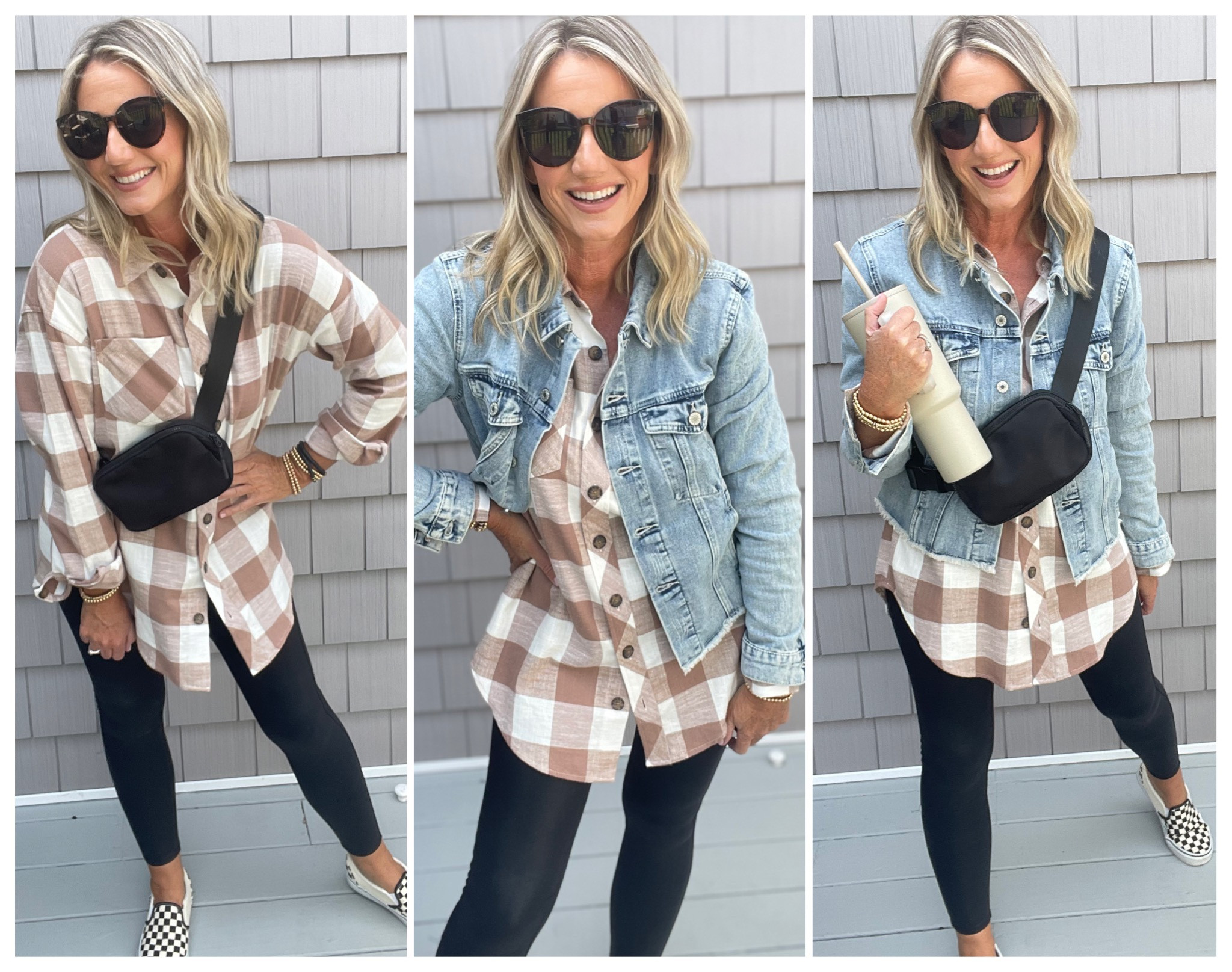 Cabin Plaid Button Up Boyfriend … curated on LTK
