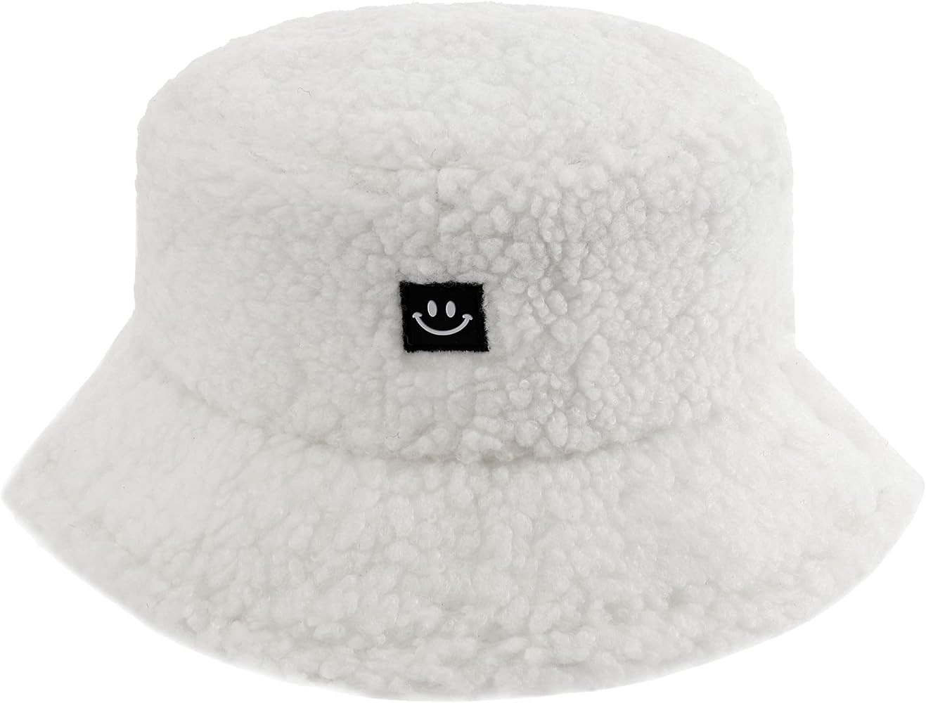 Mimfutu Winter Furry Bucket Hat for Women Men, Warm Fluffy Fuzzy Bucket Hats | Amazon (US)