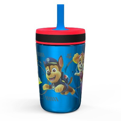 PAW Patrol 12oz Stainless Steel Double Wall Kelso Tumbler - Zak Designs: Kids Straw Cup, Dishwasher-Safe, Off-White | Target