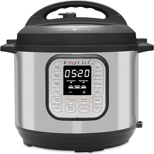 Instant Pot Duo 7-in-1 Electric Pressure Cooker, Slow Cooker, Rice Cooker, Steamer, Sauté, Yogur... | Amazon (US)