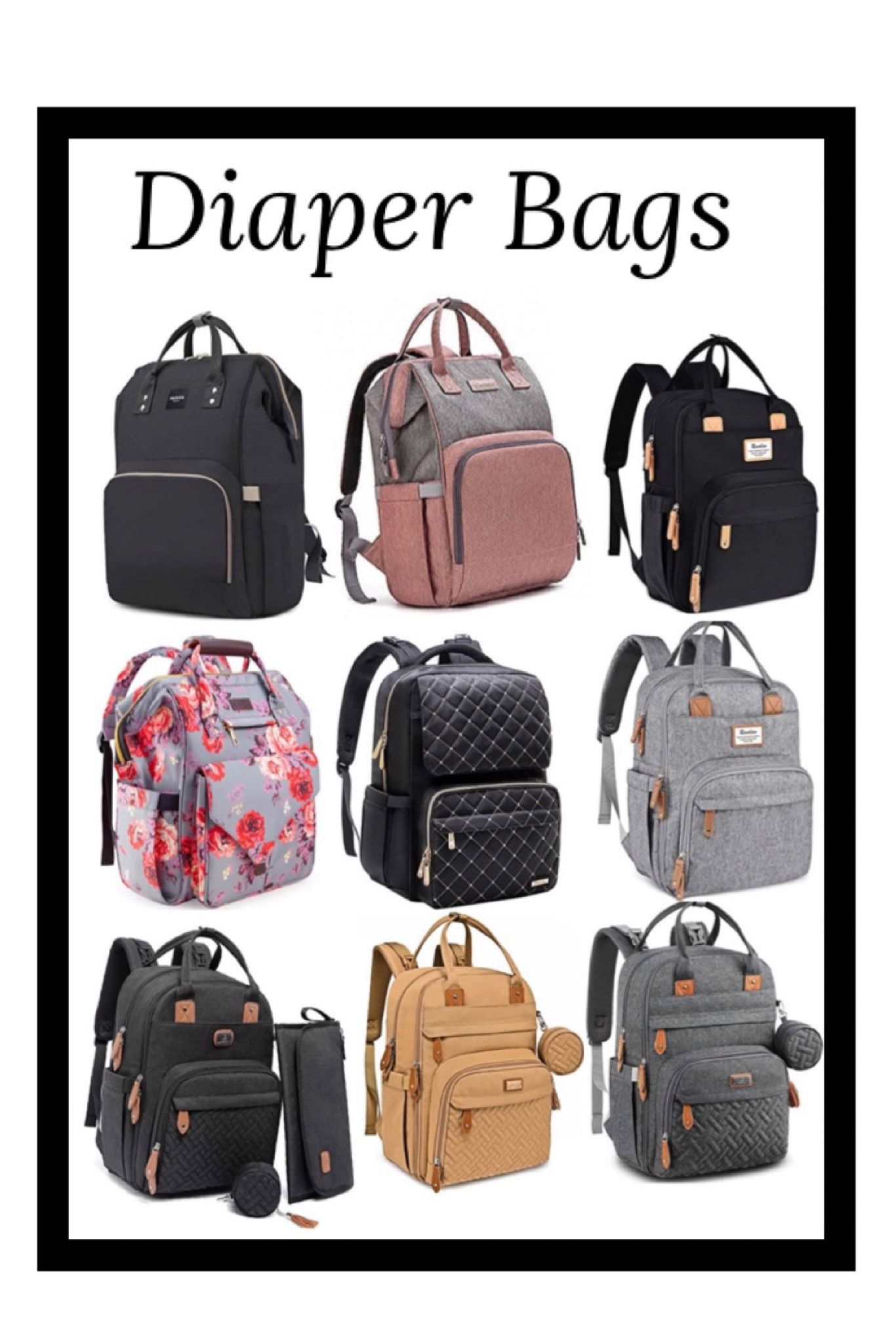 Diaper bags 

#amazon #baby #infantbag 

#LTKbaby #LTKunder50 #LTKHoliday