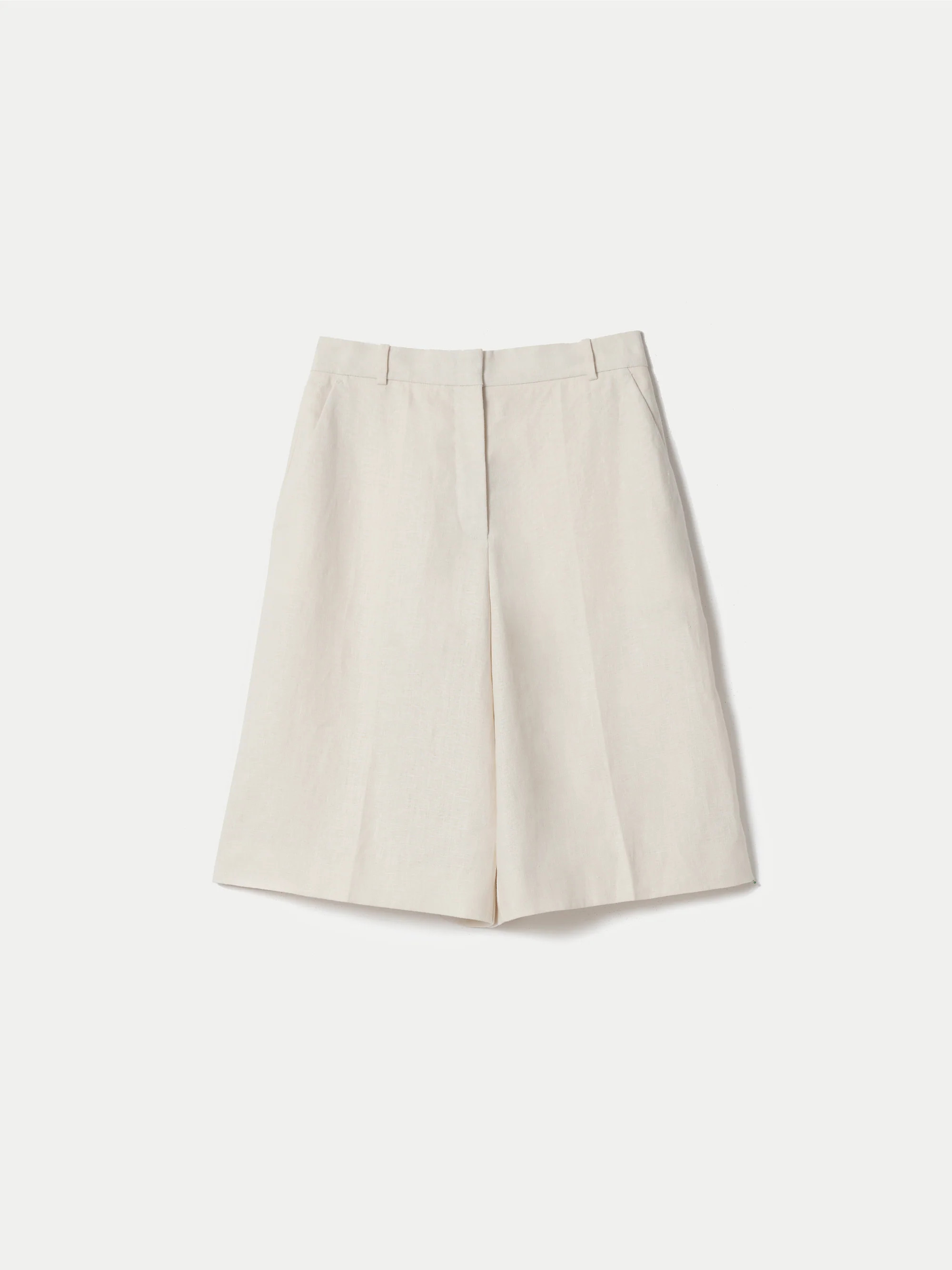 Linen Bermuda Short | Cream | Jigsaw (UK)