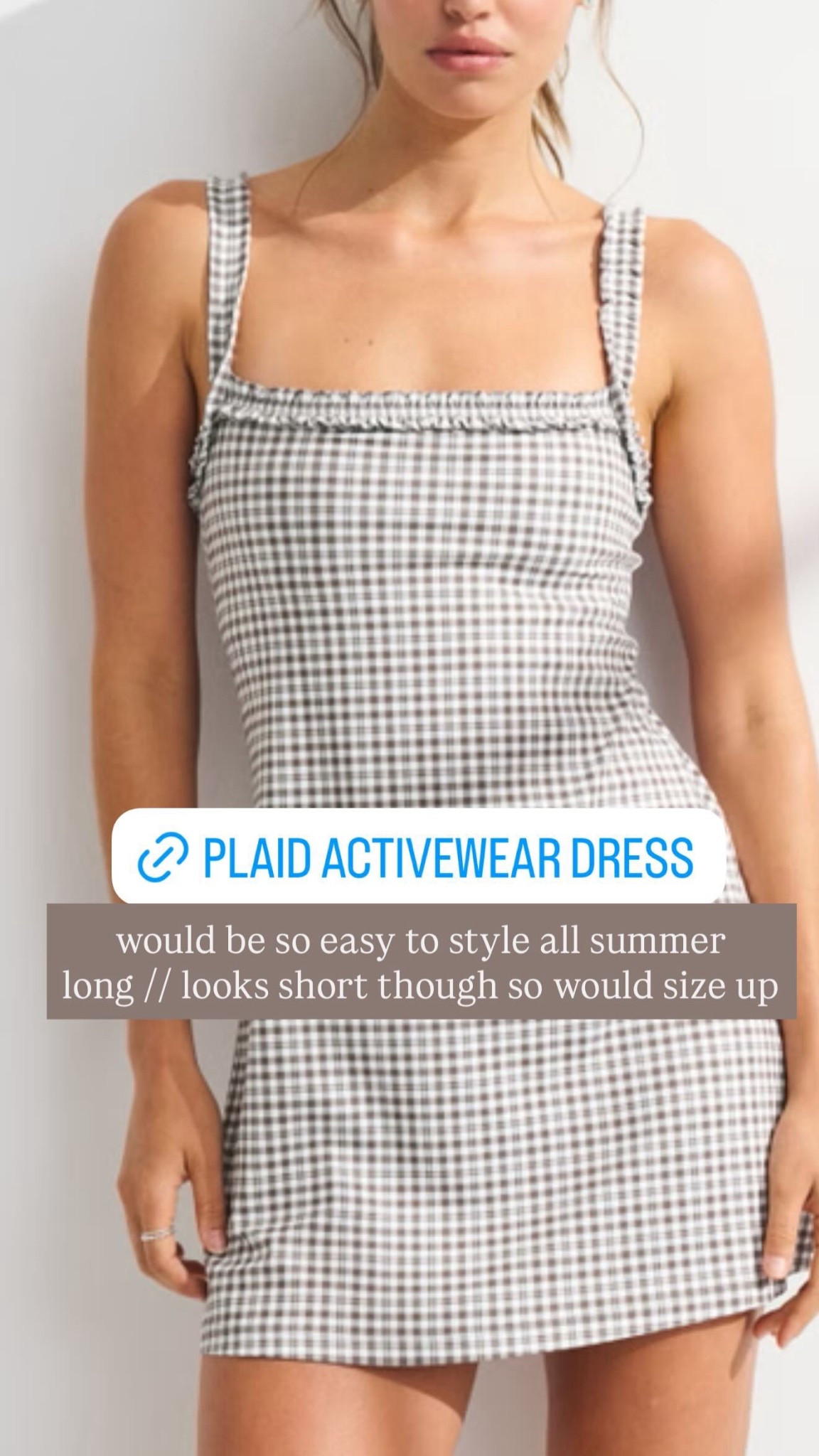 eyeing this plaid activewear dress 😍 it looks short though so I would size up! 
-
activewear, Abercrombie, ypb, mom style, athleisure

#LTKfitnessgoals #LTKmomlife