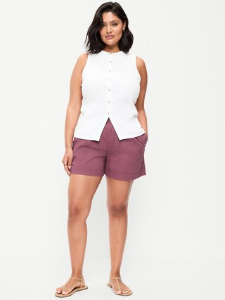 High-Waisted OGC Chino Shorts -- 4-inch inseam | Old Navy (US)