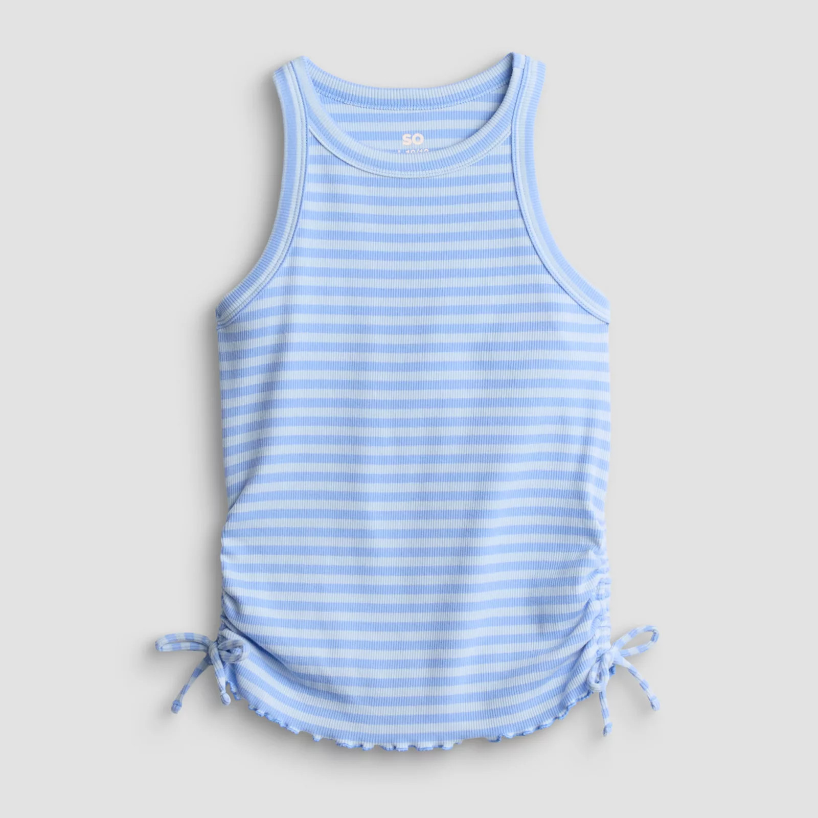 Girls 6-20 SO\u00ae Cinch Side Tank Top in Regular & Plus Size | Kohl's