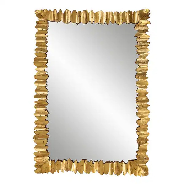 Uttermost Lev Antique Gold Mirror - 34"x 48.5" - Bed Bath & Beyond - 36632047 | Bed Bath & Beyond