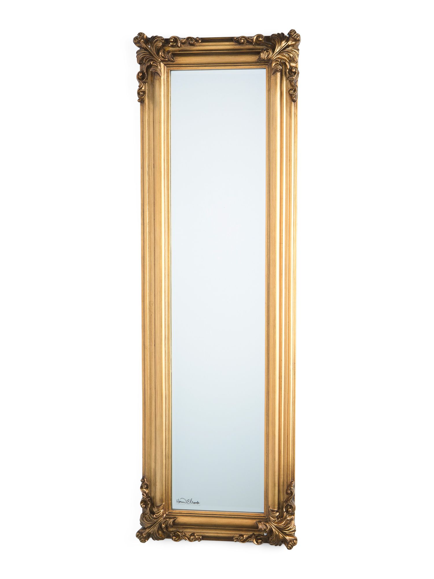 16x58in Vincenzo Gilded Ornate Mirror | TJ Maxx