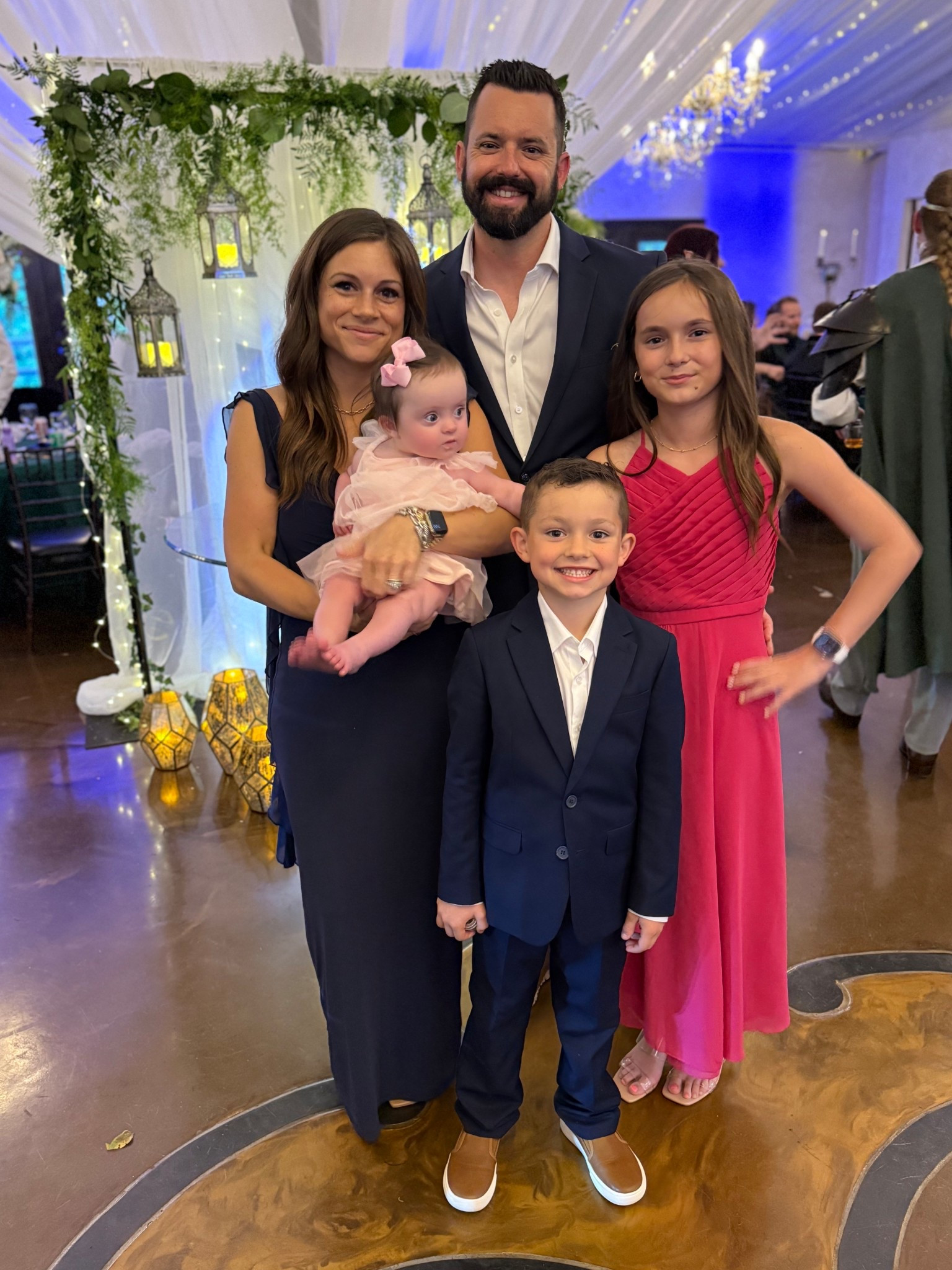 shop our family wedding guest outfits! My dress, brooklynn’s dress and harrison’s suit are all amazon and come in every color under the sun —the best quality! 