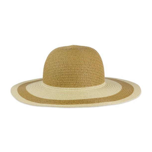 Magid Women'S Straw Floppy Striped Sun Hat - Walmart.com | Walmart (US)