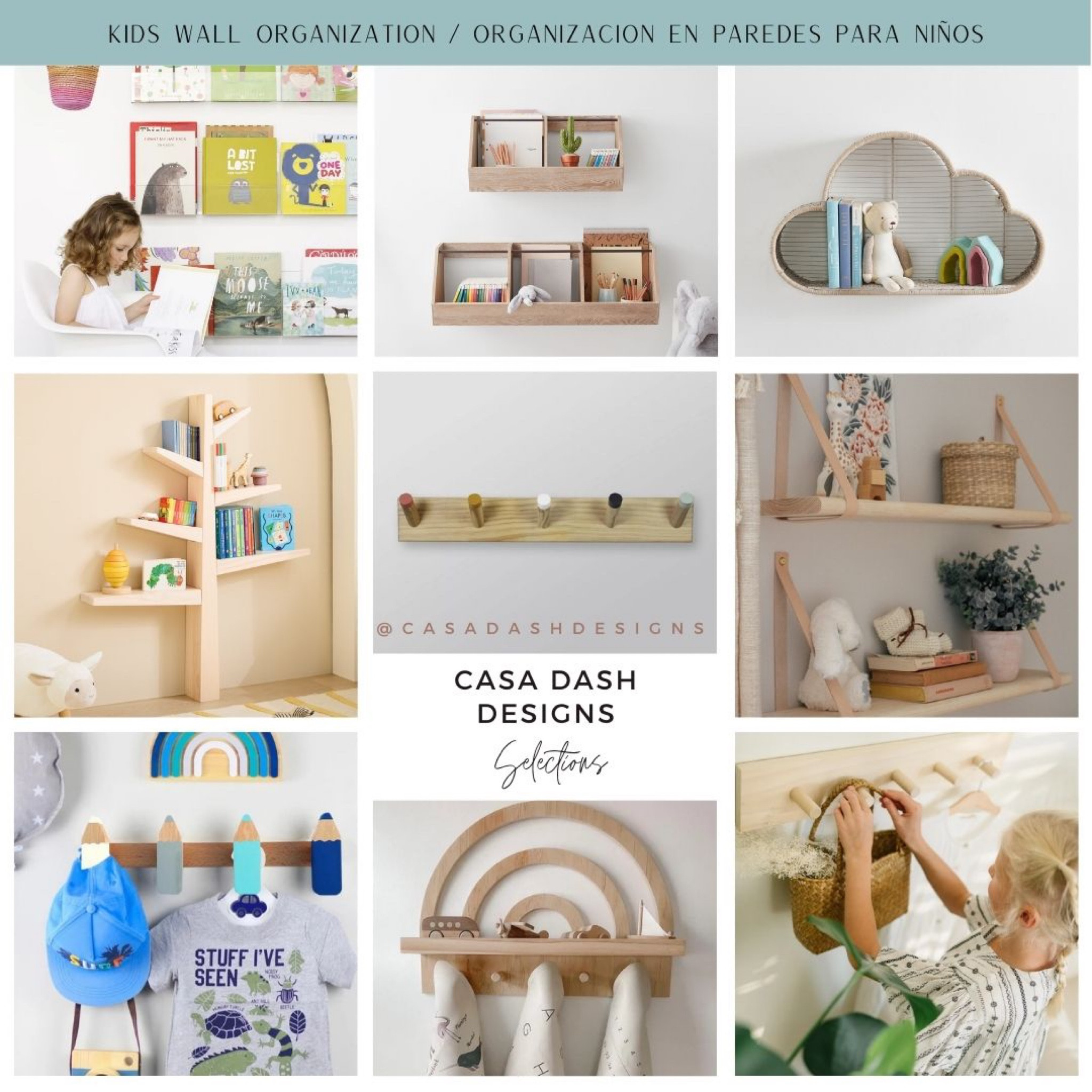 Wall organization, kids wall decor, book shelves, repisas flotantes, 

#LTKstyletip #LTKhome #LTKkids