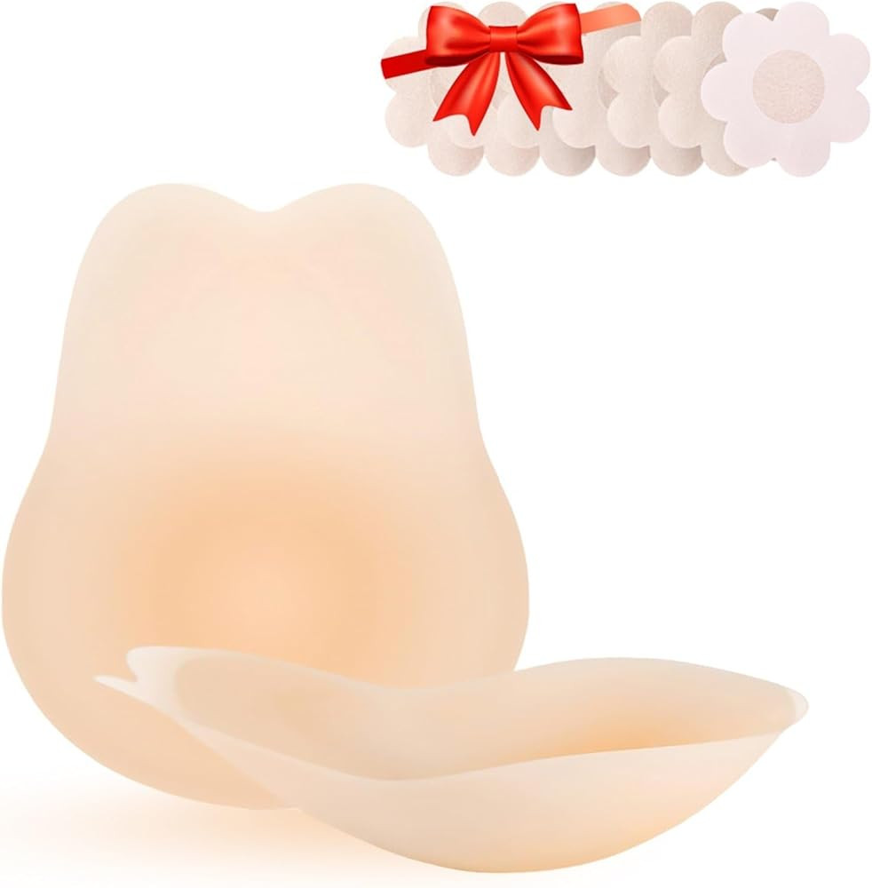 Premium Nipple Covers, Reusable Silicone Nipple Covers & Disposable Nipple Pasties for Women, Inv... | Amazon (US)