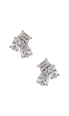 SHASHI Pierre Stud in Silver from Revolve.com | Revolve Clothing (Global)